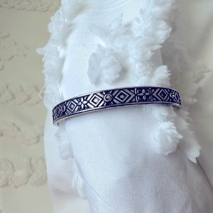 Alex and Ani silver cuff bracelet